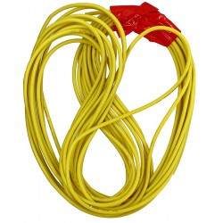 Кабель в силіконовій ізоляції 16AWG, 1,27 мм², 1 м, жовтий, UL3135 Кабель в силіконовій ізоляції 16AWG, 1,27 мм², 1 м, жовтий, UL3135