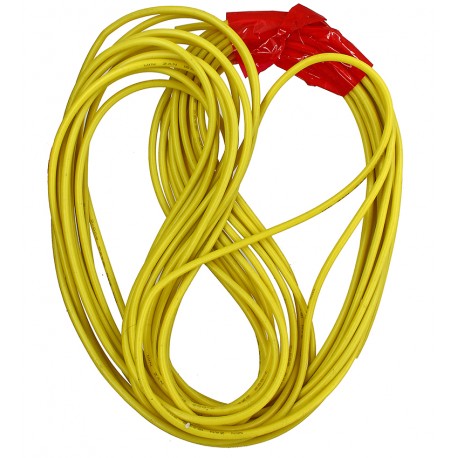 Кабель в силиконовой изоляции 16AWG, 1,27 мм², 1 м, желтый, UL3135 Кабель в силиконовой изоляции 16AWG, 1,27 мм², 1 м, желтый, UL3135
