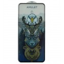 Захисне скло iNobi Amulet для Xiaomi Poco M4 Pro 4G, Poco M5s, Redmi Note 11, Redmi Note 11S, Redmi Note 12S, Anti-Static, Full Glue, чорн...