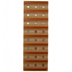 Держатель аккумуляторов 21700 для точечной сварки, 1x8, магнитные