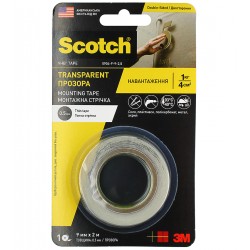 3M™ 4905F Двухсторонний скотч VHB 9мм х 2м, толщина 0.5мм