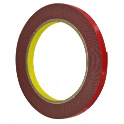 3M™ 30320 Двухсторонний скотч автомобильный для монтажа молдингов, 30320-5-BL 9 мм x 5 м, толщина 0,83 мм, серый