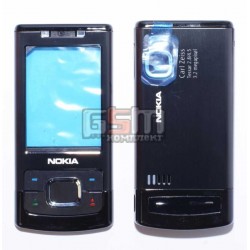 Корпус для Nokia 6500s, черный, копия ААА, с клавиатурой