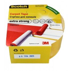 3M™ 9191 Двосторонній скотч на тканинній основі, для килимових покриттів, 50мм х 8,3м