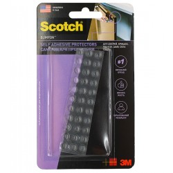 3M™ SJ-5302 Самоклеючі протектори Bumpon прозорий 2,2 мм 7,9 мм х 7,9 мм 33 шт/упак