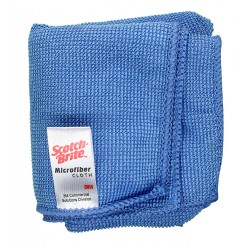 Салфетка из микрофибры 3М "Scotch Brite" 02012 (360мм х 360мм), синяя