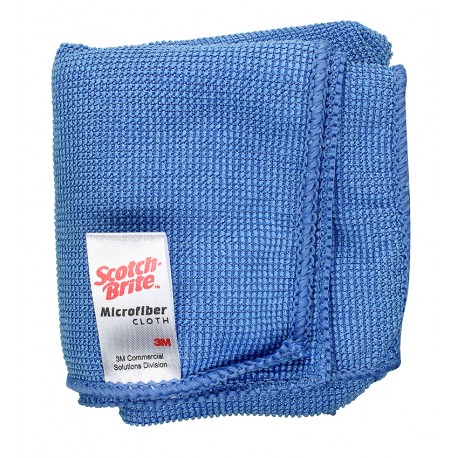 Серветка з мікрофібри 3М «Scotch Brite» 02012 (360мм х 360мм), синя Серветка з мікрофібри 3М «Scotch Brite» 02012 (360мм х 360мм), синя