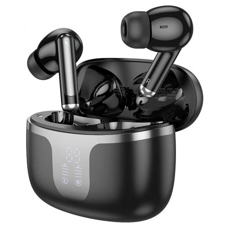 Наушники беспроводные Hoco EQ10, TWS, bluetooth, вакуумные, черный