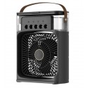 Вентилятор AIR COOLER FAN Mini с контейнером для льда (23 см) (Черный)