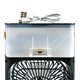 Вентилятор AIR COOLER FAN Mini с контейнером для льда (23 см) (Черный)