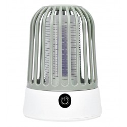 Лампа-пастка від комах MWD-03 2in1світильник (з вбуд. акум.) (Сірий)