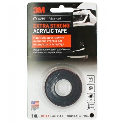 3M™ 72318 Двухсторонний автомобильный скотч VHB 6мм х 1,5 м толщина 1,1 мм