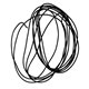 Кабель в силиконовой изоляции 30AWG, 0,05 мм², 1 м, черный, UL3135