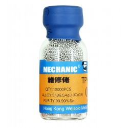 BGA-шарики Mechanic XZW10, 0,65 мм, 10 000 шт., бессвинцовые