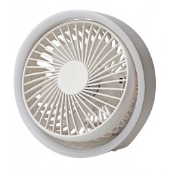 Настольный беспроводной вентилятор GXQC N601, с лампой