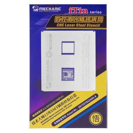 BGA-трафарет Mechanic iTin 23, kirin 990 CPU BGA-трафарет Mechanic iTin 23, kirin 990 CPU