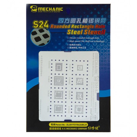 BGA-трафарет Mechanic S24-83, spreadtrum series CPU 2 BGA-трафарет Mechanic S24-83, spreadtrum series CPU 2