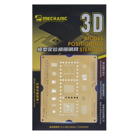 3D BGA-трафарет Mechanic S40-A13 для Apple iPhone 11, iPhone 11 Pro, iPhone 11 Pro Max