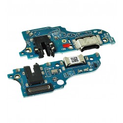 Шлейф для Realme C53 NFC, конектора зарядки, конектора гарнітури, з мікрофоном, High Copy, (плата зарядки)