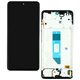 Дисплей для Xiaomi Redmi Note 14 (4G), черный, с рамкой, High Quality (OLED)