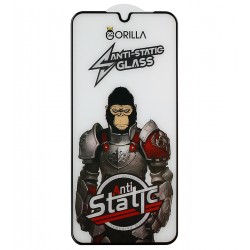Защитное стекло для Samsung A166 A16, Full Glue, Gorilla Anti-Static, 0.3 мм, чёрное