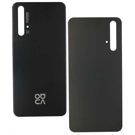 Задняя панель корпуса для Huawei Nova 5T, черная Задняя панель корпуса для Huawei Nova 5T, черная
