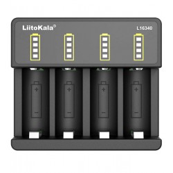 Зарядное устройство Liitokala Lii-L16340 , 4 канала, для аккумуляторов 16340 (CR123A)