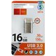 Флешка 16Gb Hoco UD16, USB 3.0, срібляста