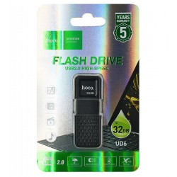 Флешка 32 Gb Hoco UD6, USB 2.0, matte black Флешка 32 Gb Hoco UD6, USB 2.0, matte black