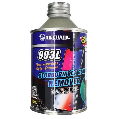Очиститель Mechanic 993L, УФ клея, OCA пленки, 300 мл
