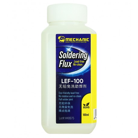 Флюс рідкий Mechanic LEF-100, спиртовий Флюс рідкий Mechanic LEF-100, спиртовий