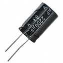 Конденсатор электролитический 2200 uF 63 V, 105 C, d18 h32 (CHONG)