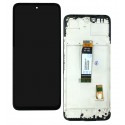 Дисплей для Xiaomi Redmi 13, чорний, з рамкою, (Box)
