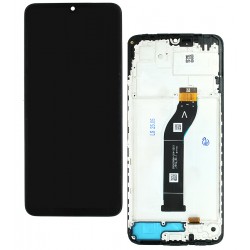 Дисплей для Xiaomi Redmi 13C, чорний, з рамкою, (Box)