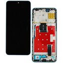 Дисплей для Huawei Honor 90 Lite, Honor X8a, синий, с рамкой, оригинал (PRC), CRT-LX1, CRT-LX2, CRT-LX3, CRT-NX1