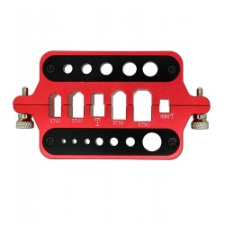 Зажим для пайки конекторів XT60, XT90, T-Plug, червоний