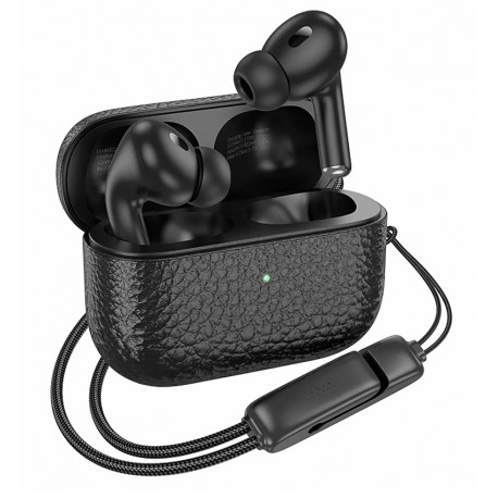 Наушники беспроводные Hoco EQ9 Plus, TWS, bluetooth, черный