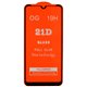 Защитное стекло для Xiaomi Redmi Note 8 Pro, без упаковки, черный, M1906G7I, M1906G7G
