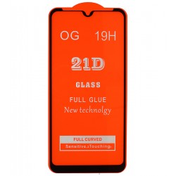 Защитное стекло для Xiaomi Redmi Note 8 Pro, без упаковки, черный, M1906G7I, M1906G7G