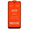 Защитное стекло для Xiaomi Redmi Note 8 Pro, без упаковки, черный, M1906G7I, M1906G7G