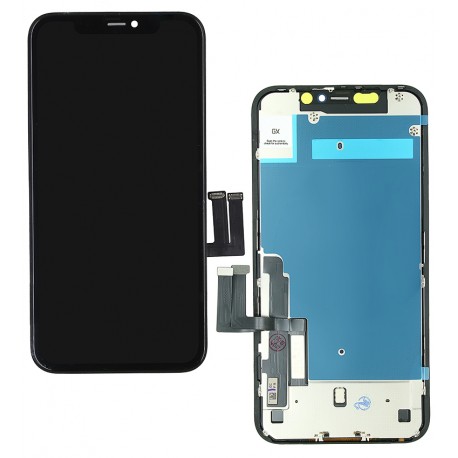 Дисплей для Apple iPhone 11, чорний, з сенсорним екраном, з рамкою, High quality, GX-IN CELL Дисплей для Apple iPhone 11, чорний, з сенсорним екраном, з рамкою, High quality, GX-IN CELL