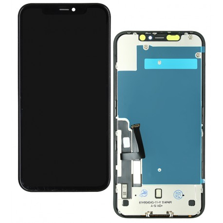 Дисплей для Apple iPhone 11, черный, с сенсорным экраном, с рамкой, (TFT), ZY-IN CELL HD+ Дисплей для Apple iPhone 11, черный, с сенсорным экраном, с рамкой, (TFT), ZY-IN CELL HD+