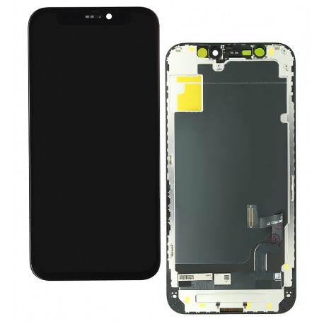 Дисплей для Apple iPhone 12 mini, чорний, з сенсорним екраном, з рамкою, (TFT), ZY-IN CELL HD+ Дисплей для Apple iPhone 12 mini, чорний, з сенсорним екраном, з рамкою, (TFT), ZY-IN CELL HD+