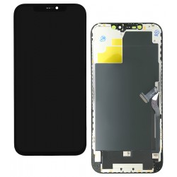 Дисплей для Apple iPhone 12 Pro Max, чорний, з сенсорним екраном, з рамкою, (TFT), ZY-IN CELL HD+ Дисплей для Apple iPhone 12 Pro Max, чорний, з сенсорним екраном, з рамкою, (TFT), ZY-IN CELL HD+