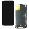 Дисплей для Apple iPhone 12 Pro Max, черный, с сенсорным экраном, с рамкой, (TFT), ZY-IN CELL HD+