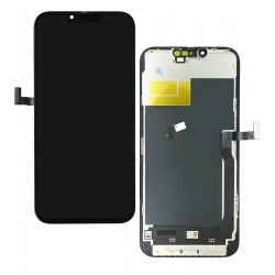 Дисплей для Apple iPhone 13 Pro Max, черный, с сенсорным экраном, с рамкой, (TFT), ZY-IN CELL HD+