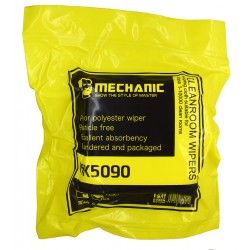Салфетка из микрофибры Mechanic HK5090, для устранения пыли и отпечатков, 100 шт., 100*100 мм