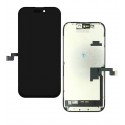 Дисплей для Apple iPhone 16 Pro, чорний, з сенсорним екраном, з рамкою, (TFT), ZY-IN CELL HD+