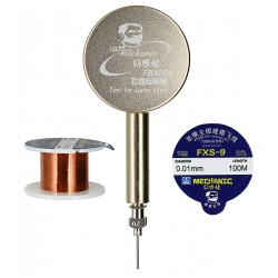Дріт для відновлення доріжок Mechanic FBX08s, мідний, 0,01 мм, 200 м, з екструдером