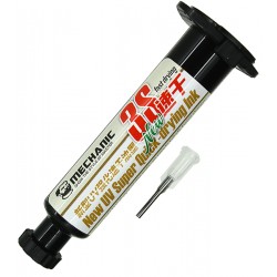 Паяльна маска Mechanic SU3, білий, 10 мл, ультрафіолетовий